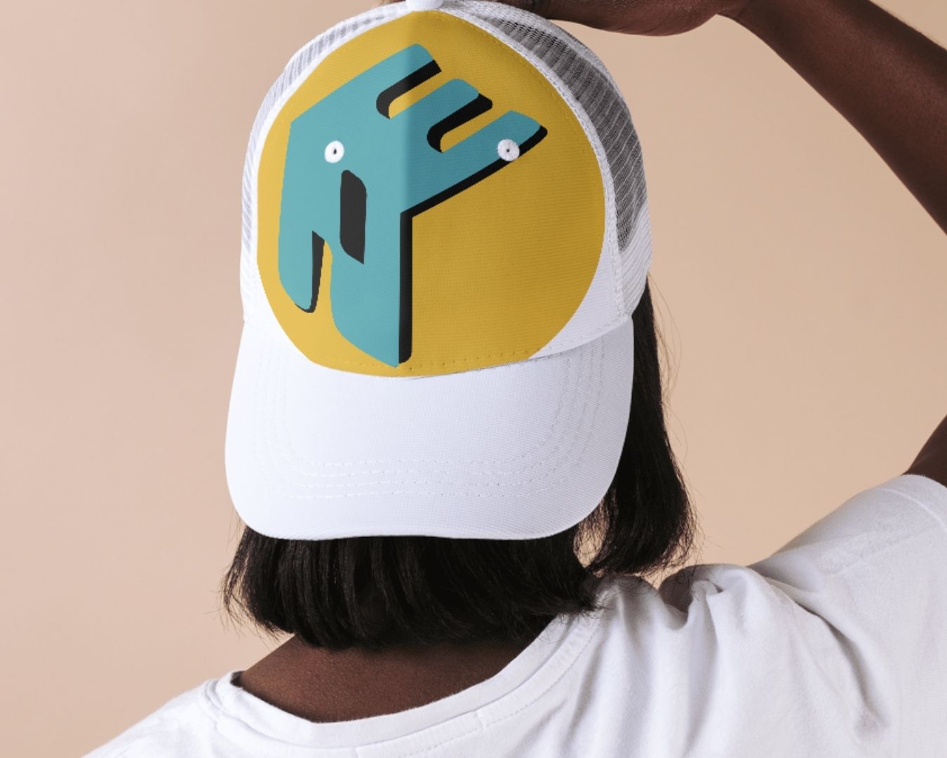 Brand exploration — fluid forms + geometric grid