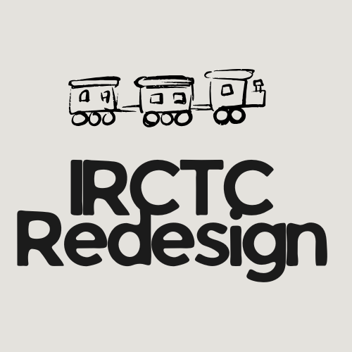 IRCTC Redesign